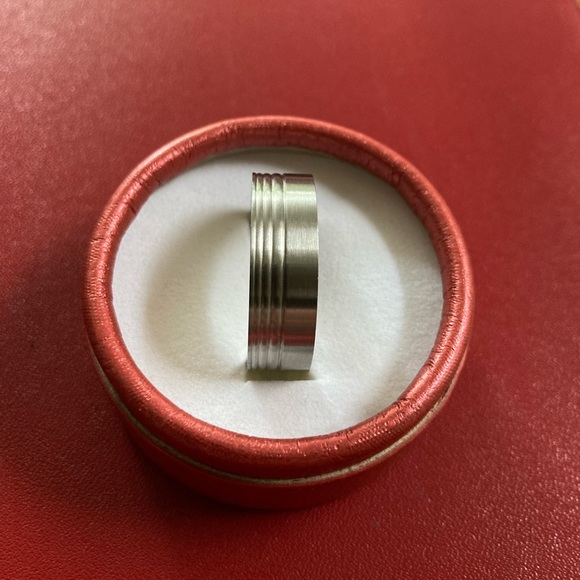 COPY - StainlessSteel Band by Halo. Satin Size 13  Graduated etching. Polished … - Picture 2 of 6